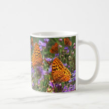 Shimmery Fritillary Coffee Mugs