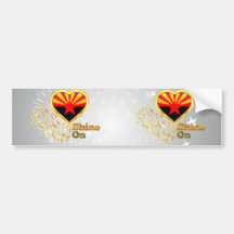 Shine On Arizona Bumper Sticker