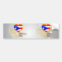 Shine On Puerto Rico Bumper Stickers