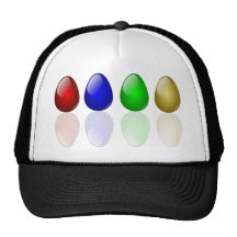 Shiny Easter Eggs Hat