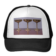shiny goblets hats
