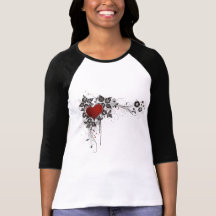 Shiny Heart, Leaves & Flowers - Original Shirt