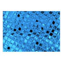 Shiny Metallic Girly Blue Diamond Sissy Sassy Business Card Template