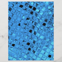Shiny Metallic Girly Blue Diamond Sissy Sassy Custom Flyer