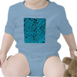 Shiny Metallic Girly Teal Diamond Sassy Sissy T-shirt