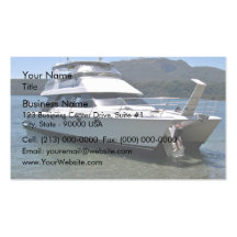 Ship on Beach with mountain in background Business Card Template