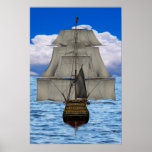Ship sailing posters