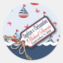 Ships Ahoy! Baptism Sticker_Michael Saverio