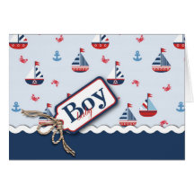 Ships Ahoy! Card