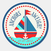 Ships Ahoy! Sticker B