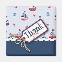 Ships Ahoy! TY Magnet 2