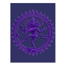 Shiva the Cosmic Dancer postcard