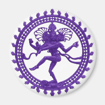 Shiva the Cosmic Dancer Refrigerator Magnet