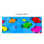 Shoal of Fish, Company Name Business Card Templates