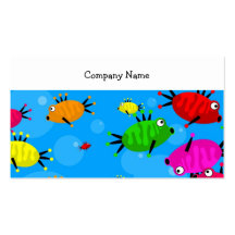 Shoal of Fish, Company Name Business Card Templates
