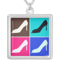 Shoe Love Fashion Pumps Custom Jewelry