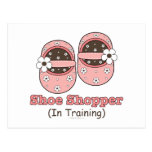 Shoe Shopper In Training Postcard