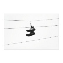 Shoefiti Canvas Prints