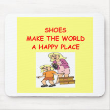 shoes mouse mats