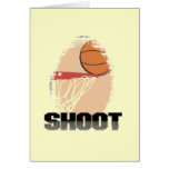 Shoot Basketball T-shirts and Gifts Cards