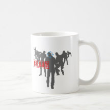 Shoot The Zombies - Shotgun Reload Game Gamer Mugs