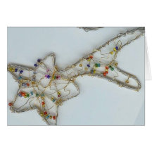 Shooting Star Christmas Ornament Card
