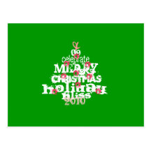 shop holiday postcard