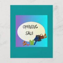 Shop Opening Sale> Flyer