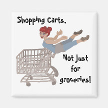 Shopping Carts Magnets