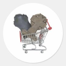 ShoppingAfterLife090409 Sticker