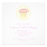 Short Cupcake Invitation
