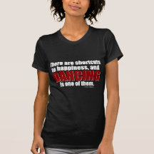 Shortcut to Happiness T-shirts