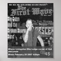 Show Bill from February 20th Print