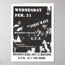 Show Bill from February 21st Poster
