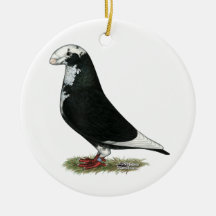 Show Racer Pied Christmas Ornaments