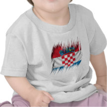 Shredders Croatian Flag T Shirts