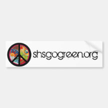 SHS Go Green Bumper Sticker