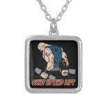 Shut Up and Lift Weightlifter Pendants