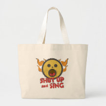 Shut Up and Sing Canvas Bag
