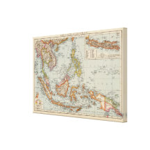 Siam, Malay Archipelago Gallery Wrapped Canvas