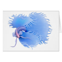 Siamese Fighting Fish Greeting Card