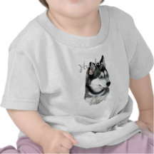 Siberian Husky (blk) Dad 2 T-shirts