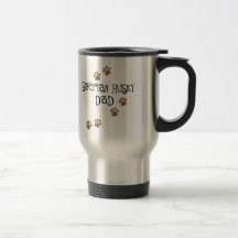 Siberian Husky Dad Coffee Mugs