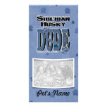 Siberian Husky DUDE Photo Greeting Card
