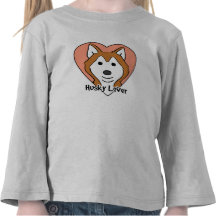 Siberian Husky Lover Tee Shirt