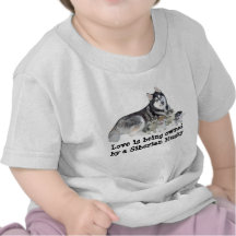 Siberian Husky & Puppies Toddler Unisex T-Shirt