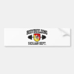 Sicilian Bodybuilder Bumper Stickers