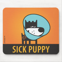 SICK PUPPY Mouse Pad