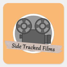 Side-Tracked Films Stickers