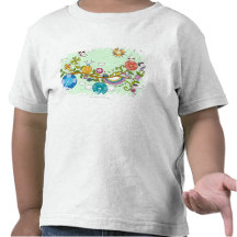 Side view of children playing on tree branch tees